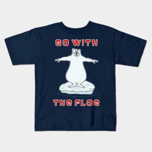 Go With The Floe Kids T-Shirt